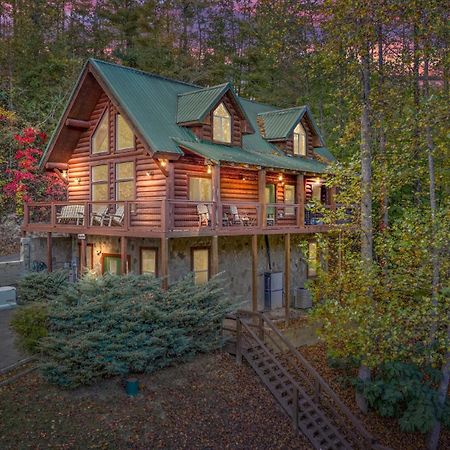 Relaxation Retreat - Pickleball Cabin - Wi-Fi, Fire Pit With Bar, Ev, Game Room, Hot Tub, Pool Access - Mins To Pf 세비어빌 외부 사진