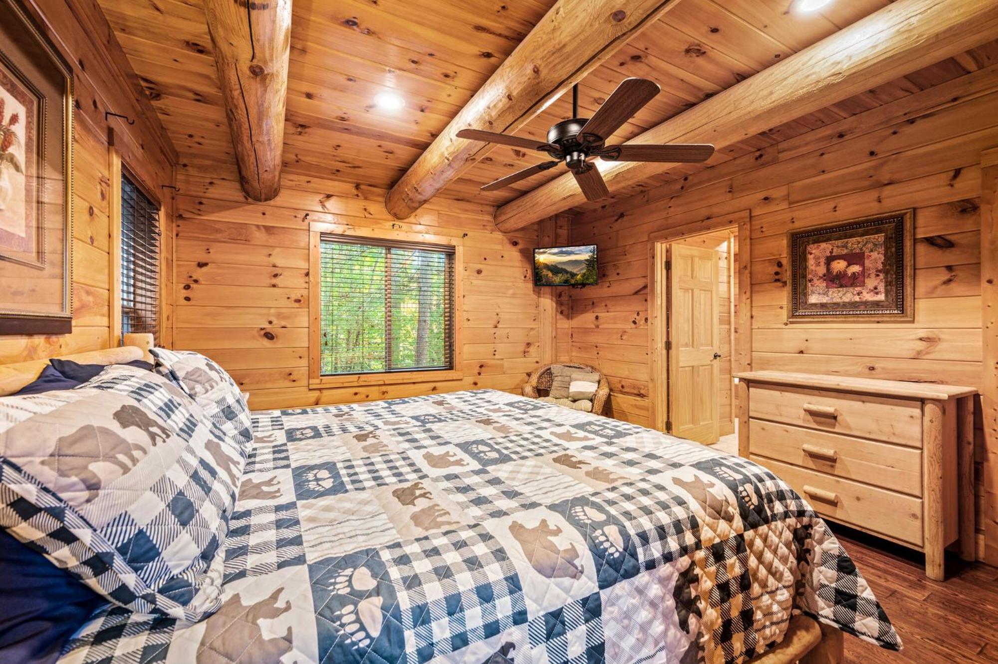 Relaxation Retreat - Pickleball Cabin - Wi-Fi, Fire Pit With Bar, Ev, Game Room, Hot Tub, Pool Access - Mins To Pf 세비어빌 외부 사진